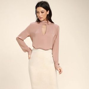 Pink Mauve long sleeved shirt